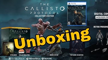 Unboxing, the Callisto protocol collectors edition