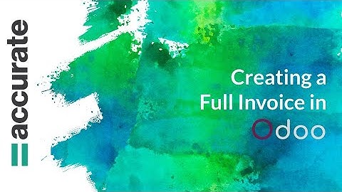 To Create Full Invoice in Odoo | Odoo Saudi User Training Tutorial | GCC edition