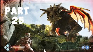 GOD OF WAR 4 PS4 - Walkthrough Gameplay Part 25 - Fafnir The Dragon