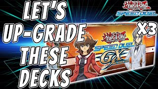 How to Up-Grade Every Deck in Speed Duel GX: Duel Academy Box!!!
