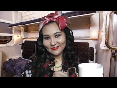 АСМР/попутчица в поезде/гадалка/ASMR/fellow traveler on the train