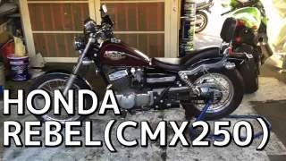 How to change engine oil :HONDA：REBEL（CMX250）オイル交換