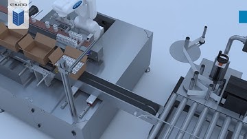 Track & Trace with End of Line Packaging Automation For Bottle Packing Line