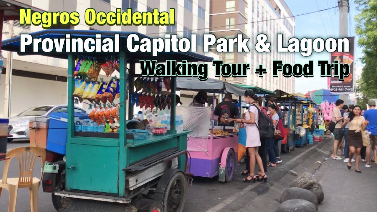 Negros Occ. Capitol Park & Lagoon - Bacolod City - Walking Tour & Food Trip - April 2023