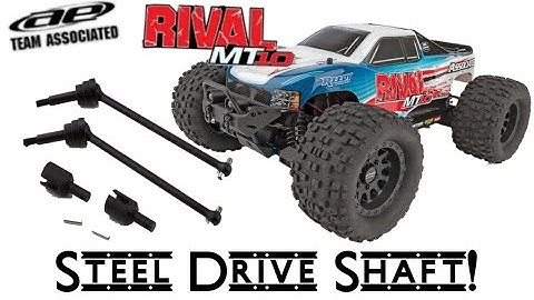 Team Associated Rival Mt10 Steel Drive Shaft Test