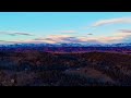 Sunrise Video Panorama South Park Colorado Feb 9, 2026 #sunrise #mountain #bluesky #ASMR