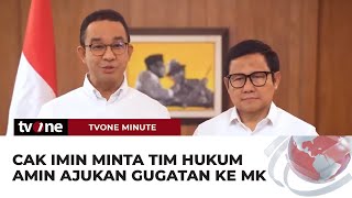 Pernyataan AMIN Usai KPU nyatakan Prabowo-Gibran Menang Pilpres 2024 | tvOne Minute
