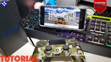 How to Pair PS4 Wireless Controller With Samsung Note 8 (Smartphone)