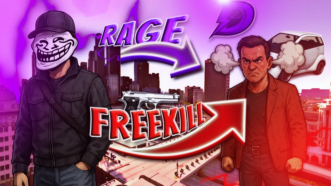 TROLL UN RAGEUX QUI INSULTE ET FREEKILL PENDANT UN EVENT! GTA5 RP TROLL (DynastyRP)