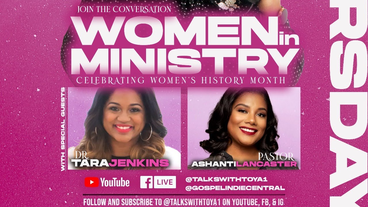 Let's Talk Women in Ministry!!! Special Guests Dr. Tara Jenkins