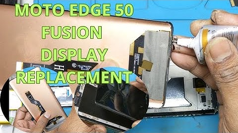 Moto Edge 50 Fusion Display Replacement