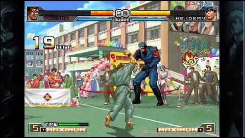 KOF 2002 UM - Takuma EX Combo