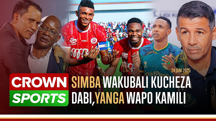 LIVE: MNYAMA SIMBA AKUBALI KUPELEKA TIMU UWANJANI/ YANGA WAPO KAMILI GADO KWA DABI/ MECHI YA KISASI
