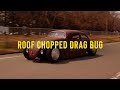 Roof Chopped VW Beetle Drag Racer