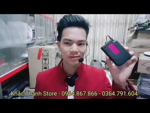 Micro đeo tai không dây V11 cực tốt giảm đến 150k_ Micro thuyết trình_ Khắc Thanh Store