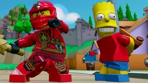 LEGO Dimensions - Wave 2 Character Idle Animations (Bart, Krusty, Unikitty, Kai, Cole, The Doctor)