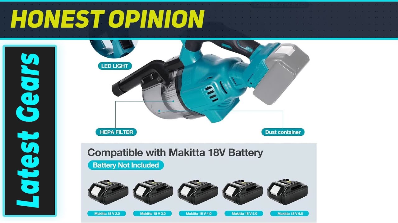 CAMXTOOL Makita 18V Cordless Vacuum: Powerful Cleaning Freedom!