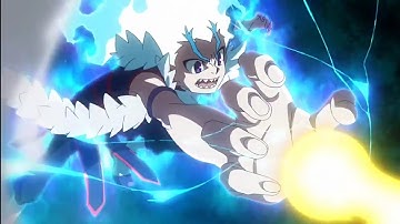 beyblade burst dynamite battle episode 25 : lui vs Illya mao | longinus uses guilty smash