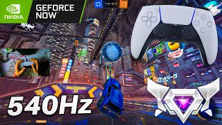 GeForce NOW PS5 ASMR 😴 Rocket League Ranked 🏆 Satisfying 360 FPS 4K