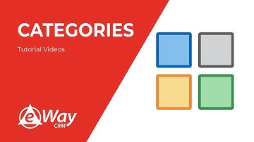 Categories (Tutorial Videos for eWay-CRM 6.1 and Lower Versions)