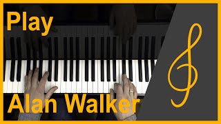 Play - Alan Walker (Late intermediate piano cover)