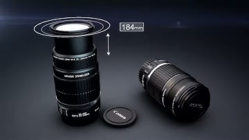 3D modeling and render of Cannon lens using Blender