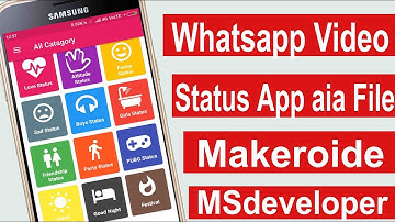 Video Status App aia file new aia 2018 by msdeveloper