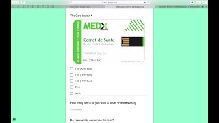 MEDx.Care and its Offline Medical Record Card screenshot 2