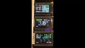 ESP32 TTGO-T-Display 3x Solo Miners