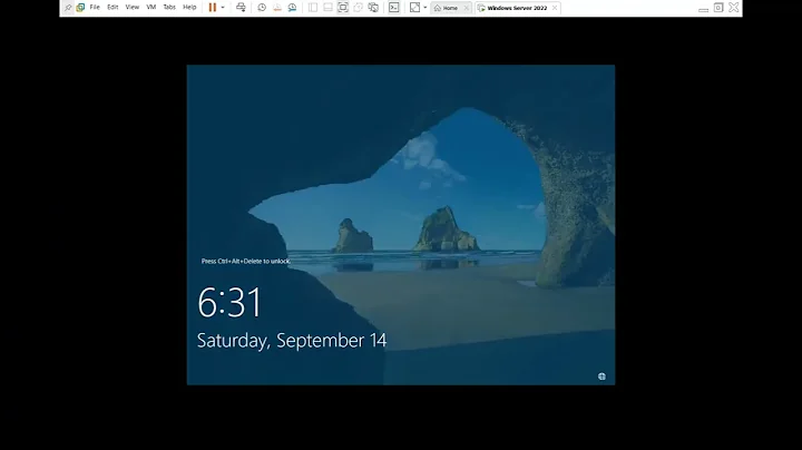 Install Window Server 2022 on VMware ( Part 1 )