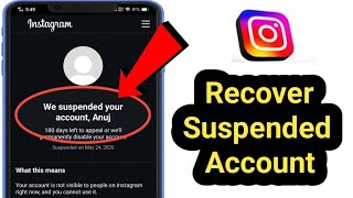 How to Fix Instagram We Disabled Your Account Problem 2026 | Recover Disabled Instagram Account
