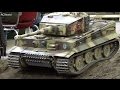 RC Tanks Panzer 1/16 to 1/4 WW2 ♦ Tiger Panther ♦ Intermodellbau Dortmund 2015 Modellbaumesse