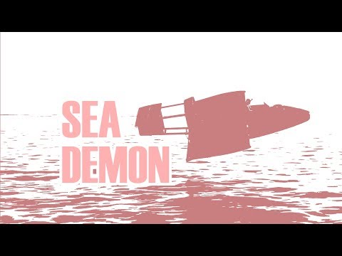 The Sea Demon Flying Hovercraft Wing in ground effect Ekranoplan.