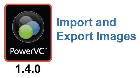 Import and export images