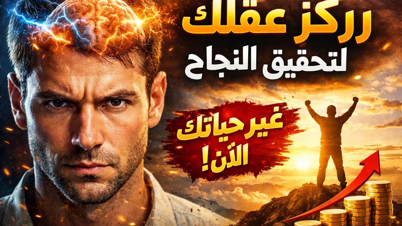 ركز عقلك وغيّر حياتك 🔥 فيديو تحفيزي لتحقيق النجاح والانضباط الذاتي	