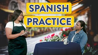 Ordering Food at a Restaurant | Spanish Conversation Practice
