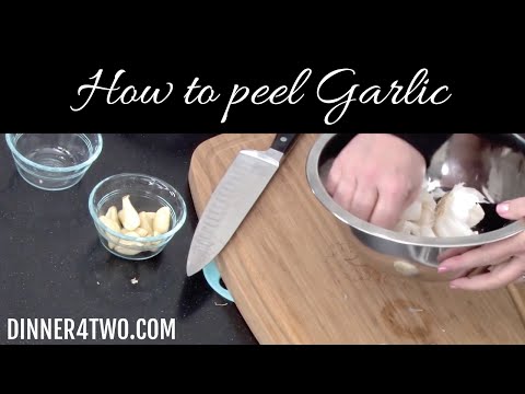 How to peel Garlic