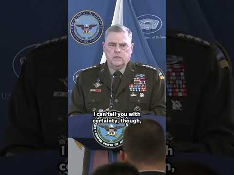 US General asked if Russian collision with US drone is 'an act of war' #Shorts