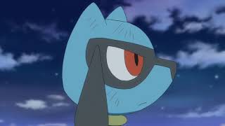 Pokemon Journeys Ep 21- Riolu wanting to fight with Ash's Aura Pokemon Journeys Ep 21- Riolu wanting to fight with Ash's Aura