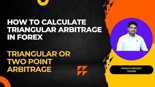 How to Calculate Triangular Arbitrage in forex