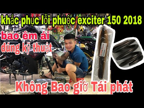 #1 Hướng Dẫn Khắc Phục Lỗi Phuộc Exciter 2018, Cách Khắc Phục Của Hãng Yamaha  Cho Phuộc Exciter 2019 Mới Nhất