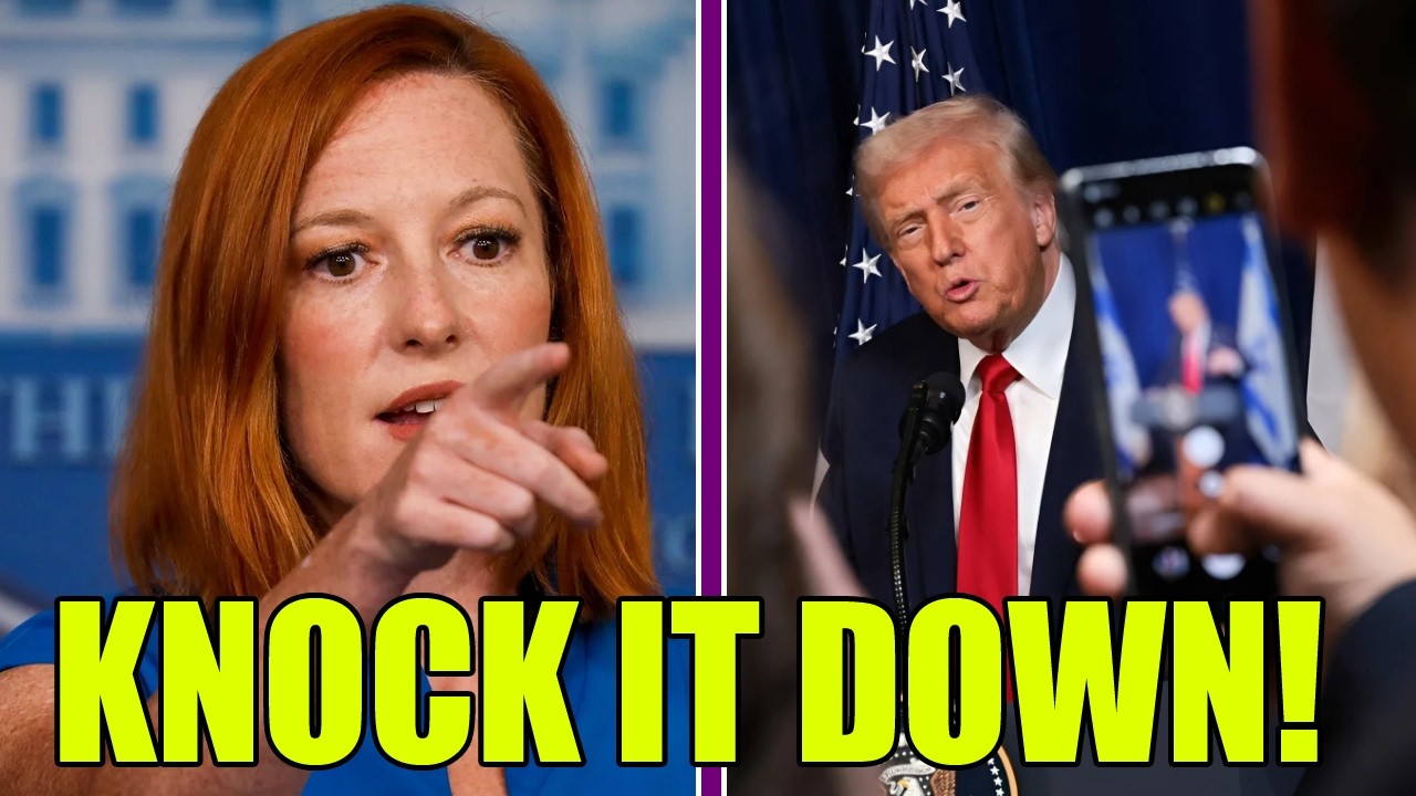 Джен Псаки резко раскритиковала Трампа после его странного заявления о «подделке» документов Эпшт...