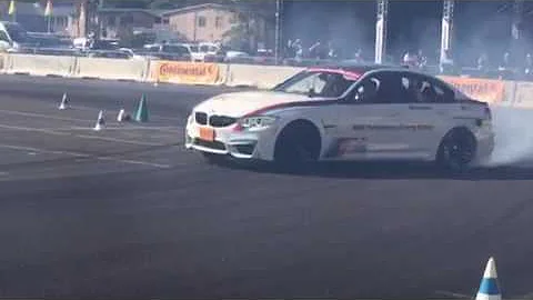 SEMA - Drifting new BMW M3 with Continental's new ExtremeContact TM Sport
