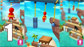 Rope Cut - Rescue Hero | Gameplay Walkthrough Part 1 (Android)