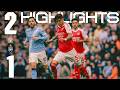 Man City Edges Out Arsenal 2-1 | Premier League Highlights ⚽