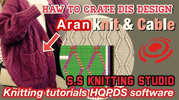 Aran knit kaise banay || haw to Aran knit || knitting tutorials hqpds // #hqpds #knitting #hq👨🏻‍💻