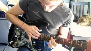 Animal As Leaders - Cafo Tapping Ascending/Descending lick (6 string + tabs)