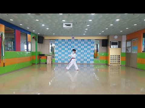 2020김운용컵온라인태권도대회 개인품새 초등2 이황희 4장