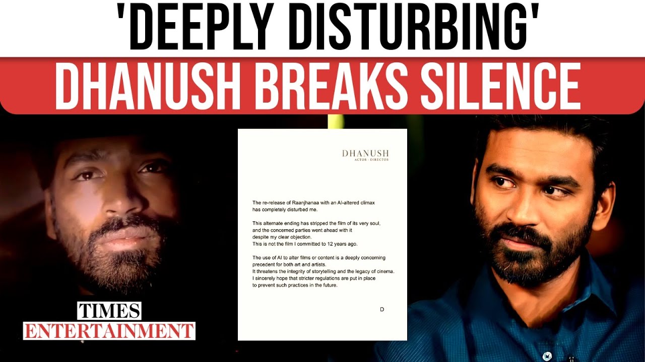 Dhanush condemns AI‑altered 'Raanjhanaa' ending: says it 'stripped the soul', Netizens DON'T Agree