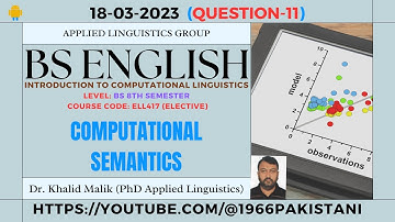 Computational Semantics